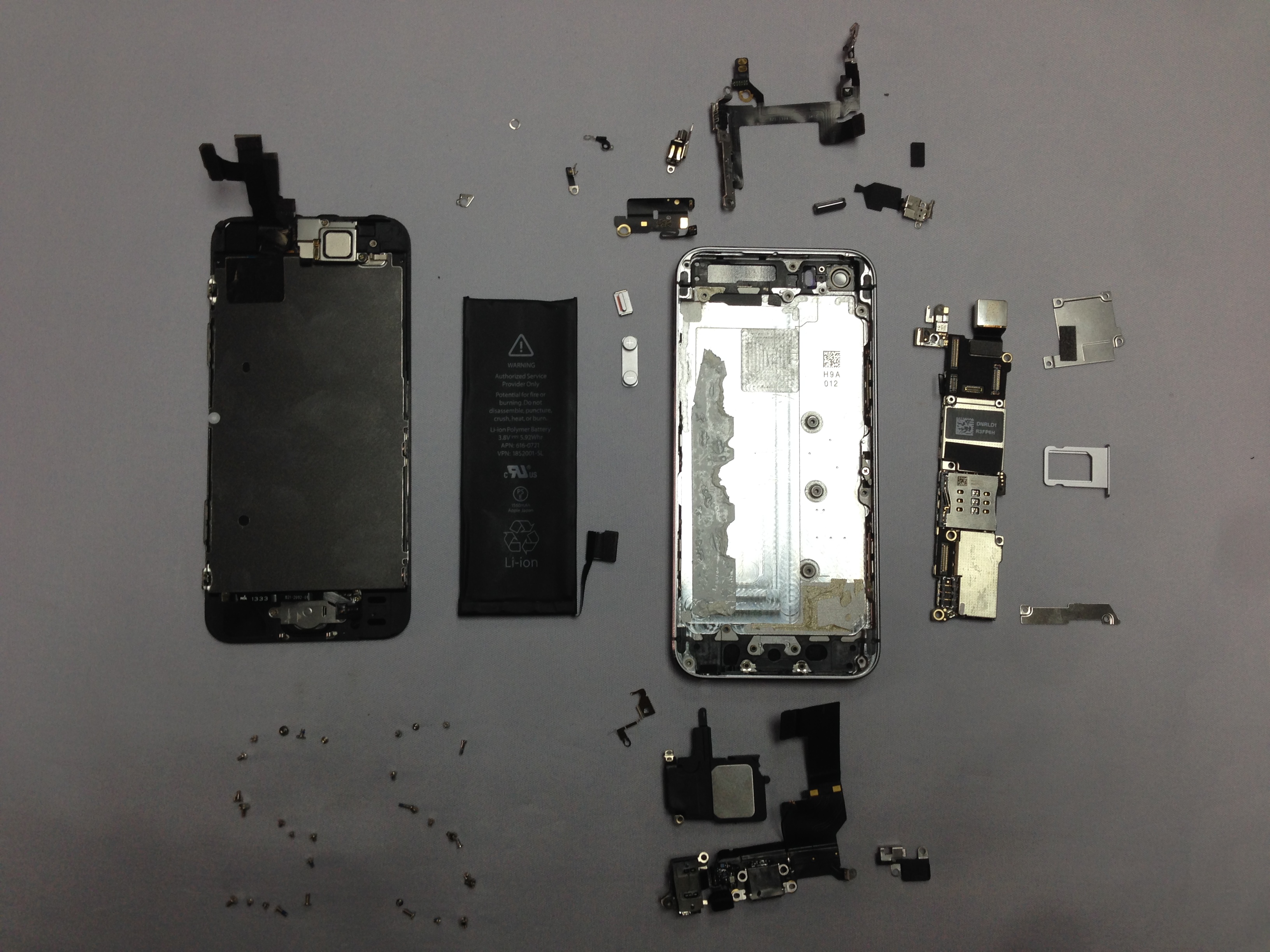 Replacement repair parts for iPhone 5s and iPhone 5c | www ...